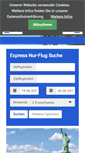 Mobile Screenshot of flugticket.de